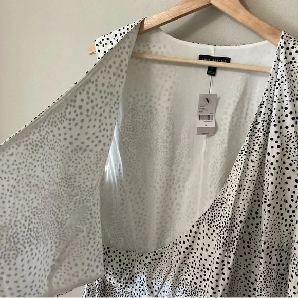 Lane Bryant Wrap Dress 26 - Picture 2 of 9